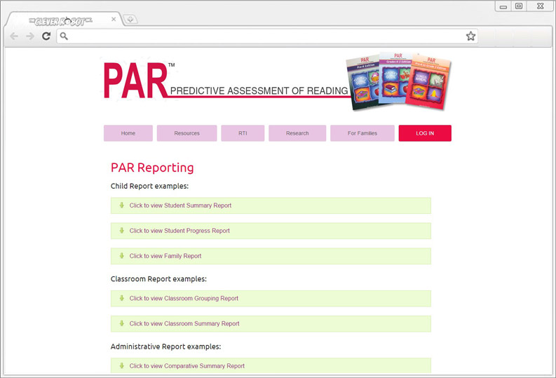 PAR Online Resources