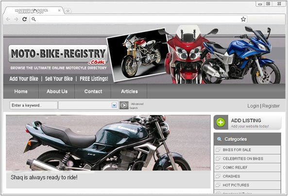 Moto-Bike Registry - The Clever Robot Inc.