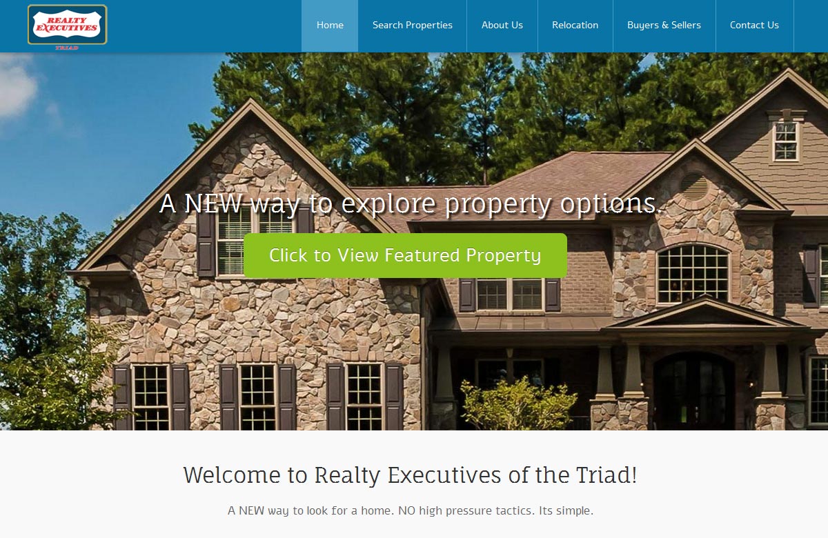 Realty Executives of the Triad Website