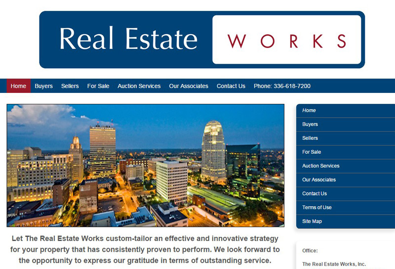 Real Estate Works Website