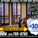 Budget Blinds Print Ad