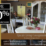 Upscale Living Consignment Print Ad