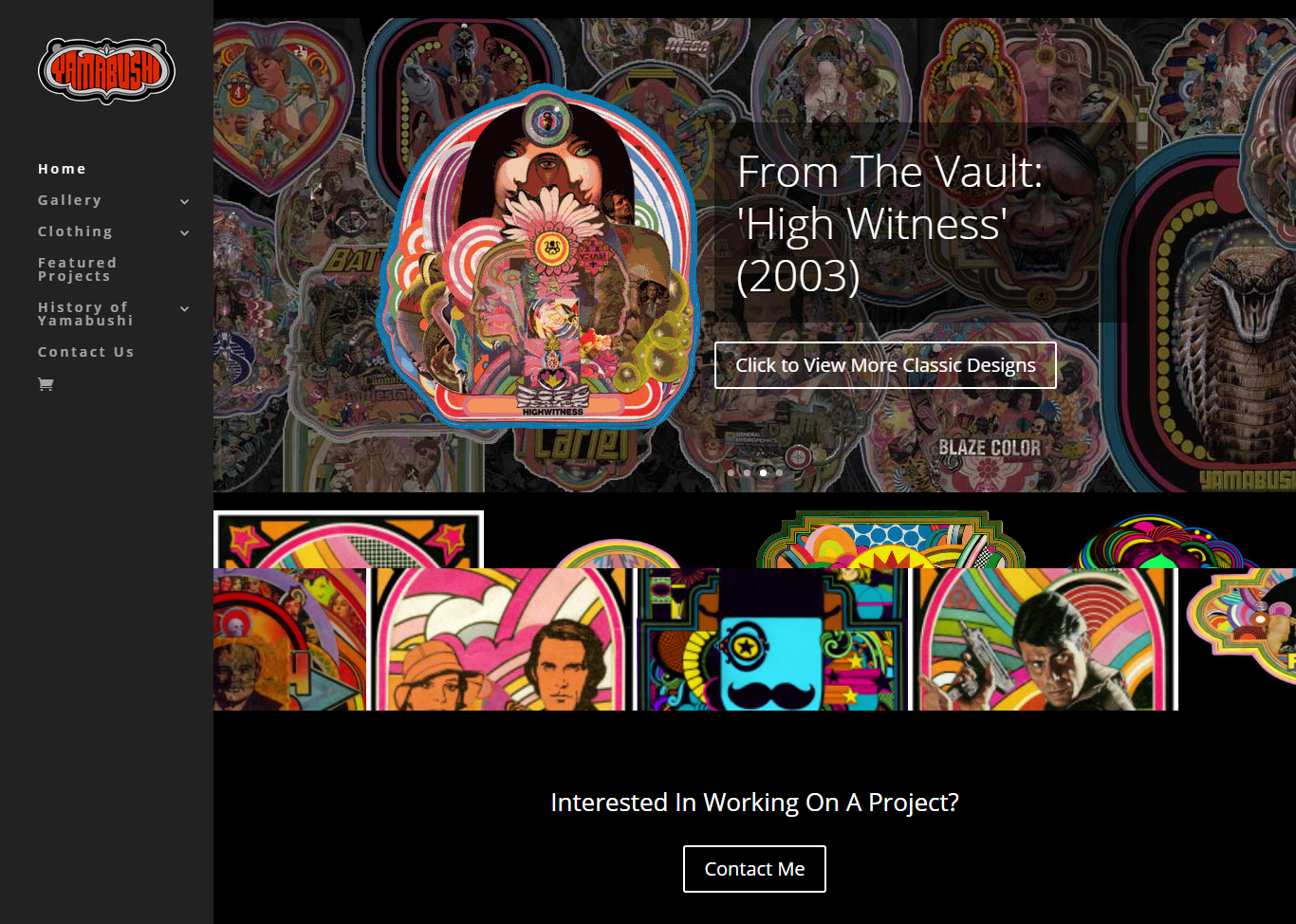 Yamabushi Art Website