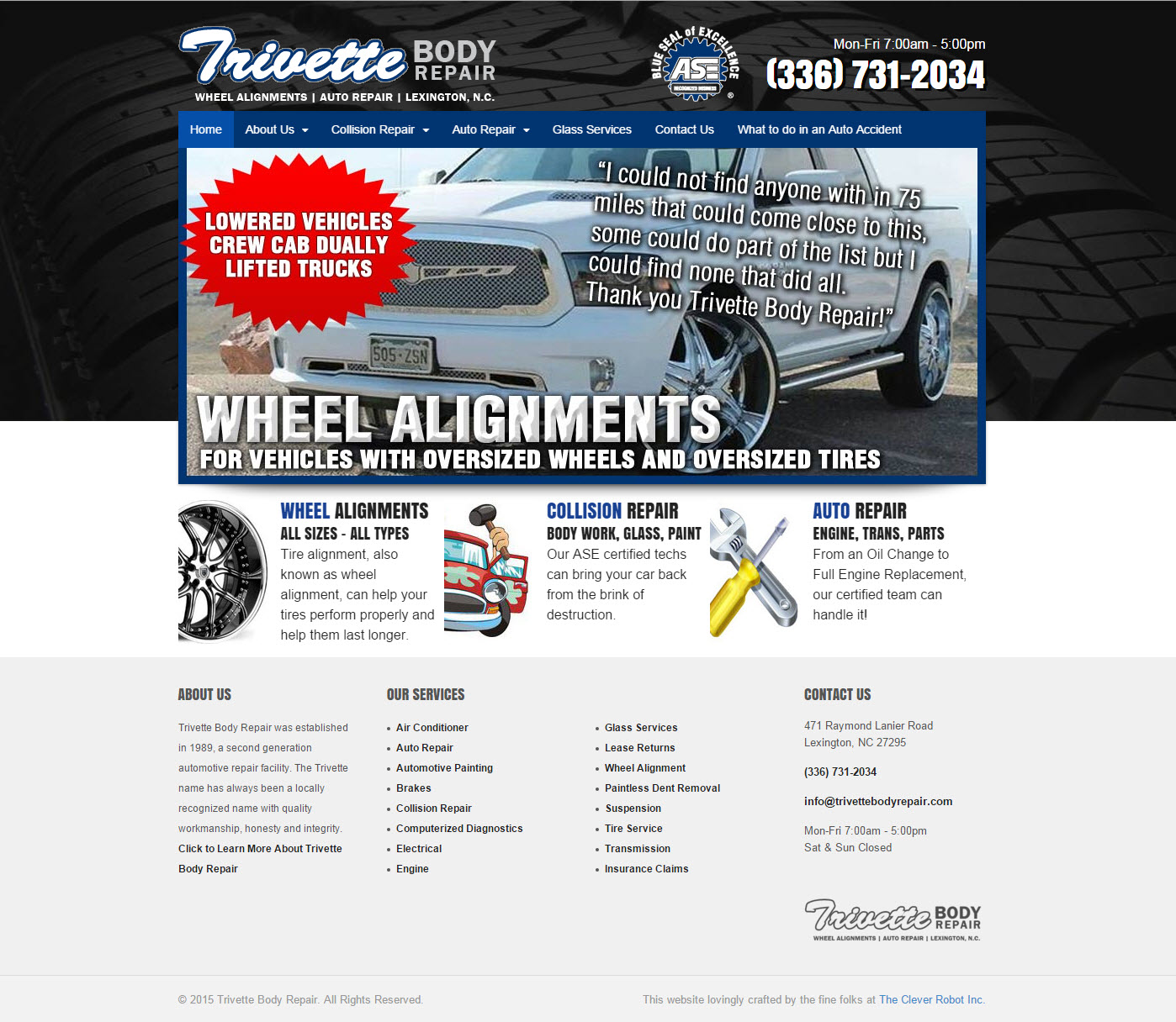 Tivette Body Repair Home Page