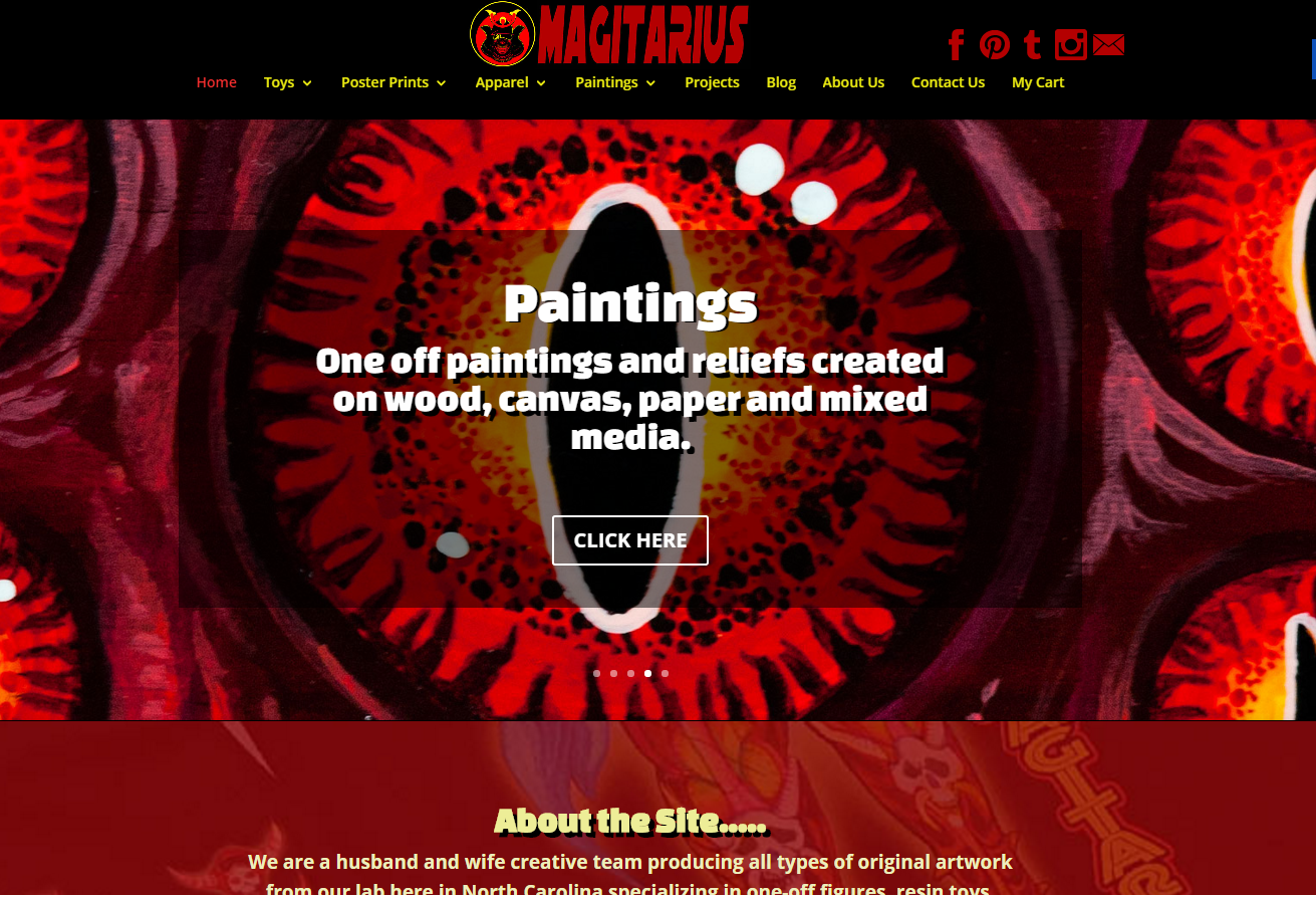Magitarius Website