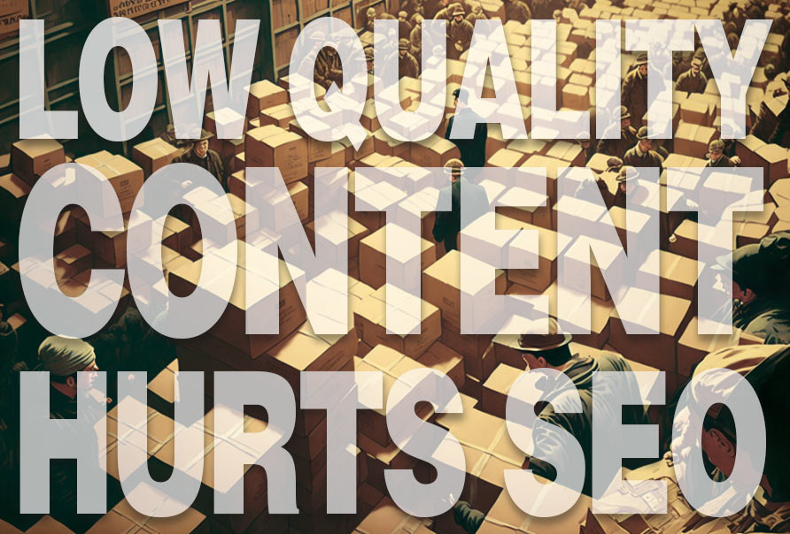 The Negative Impact of Low Quality Content on Your Search Engine Rankings