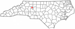 Mocksville - Map