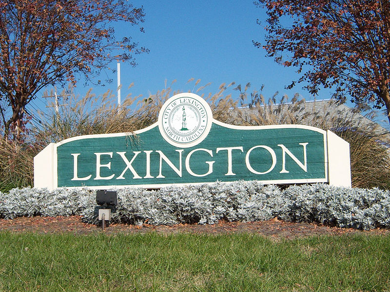 Lexington - Welcome Sign