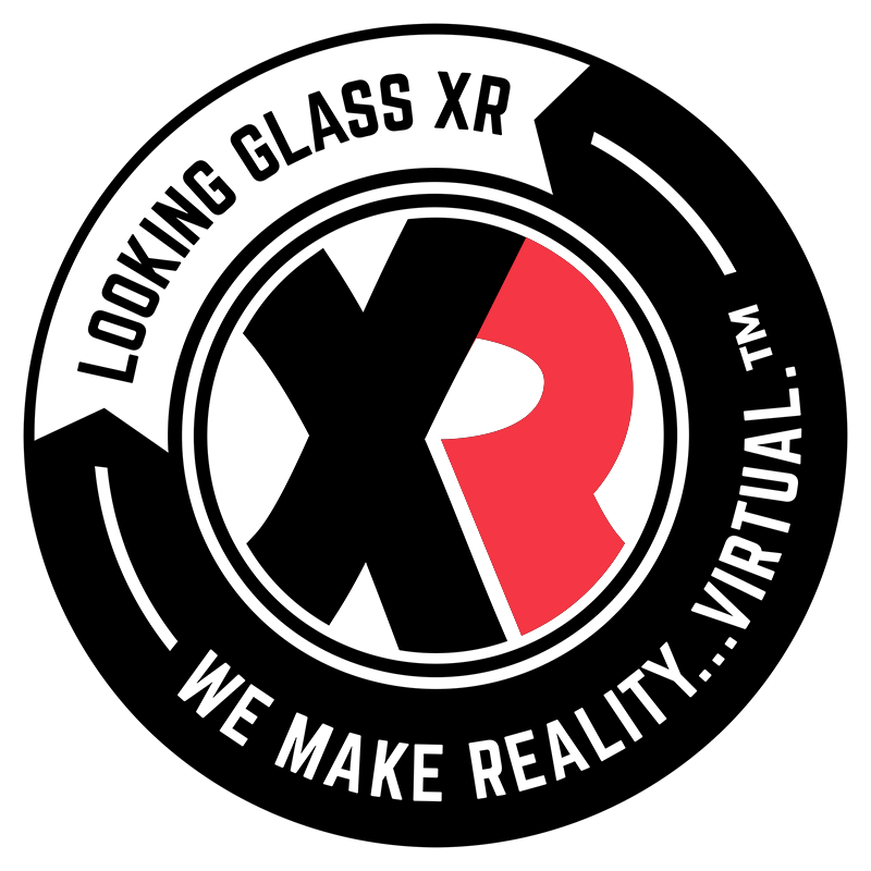 Logo design for Looking Glass XR - The Clever Robot Inc.